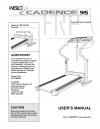 6007852 - Owners Manual, WETL91090,UK - Image