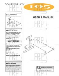 Owners Manual, WLEMBE05220,UK - Image