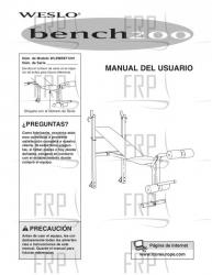 Owners Manual, WLEMBE71201,SPNSH - Image