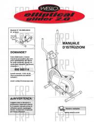 Owners Manual, WLEMEL09910,ITALY - Image