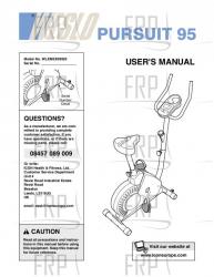 Owners Manual, WLEMEX09920,UK - Image