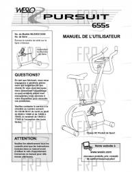 Owners Manual, WLEVEX13590,FRNCH - Image