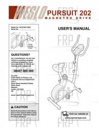 Owners Manual, WLEVEX14920,UK - Image