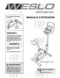 Owners Manual, WLEVEX34830,ITALY - Image