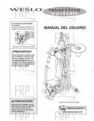 Owners Manual, WLEVSY2953,SPNSH - Image
