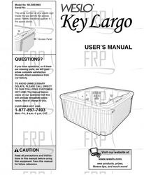 Owners Manual, WLSB63940 - Product Image