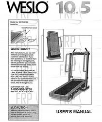 Owners Manual, WLTL98760 F01438-C - Product Image