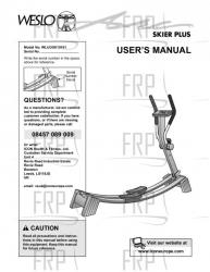 Owners Manual, WLUOSK10160,UK - Image
