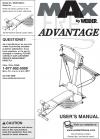 Owner's manual, WESY59832, WESY59834 - Product Image