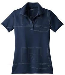 Shirt, Polo, Navy, Fitness Plus Logo, Women's, Medium - Product Image