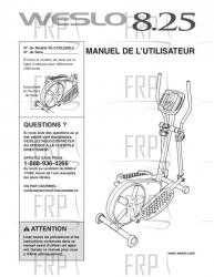 USER' MANUAL, FRENCH - Image
