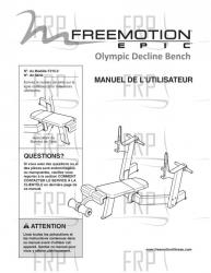 USER MANUAL, FRENCH - Image