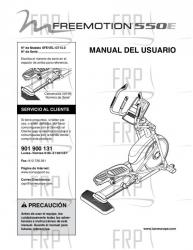 USER'R MANUAL, SPANISH - Image