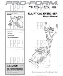 USER'S MANUAL - Product Image USER'S MANUAL - Product Image