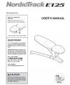 6058740 - USER'S MANUAL - Product image