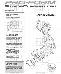USER'S MANUAL - Product image