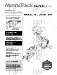 USER'S MANUAL CANADIAN FRENCH - Image