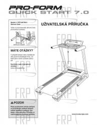 USER'S MANUAL, CZECH - Image USER'S MANUAL, CZECH - Image
