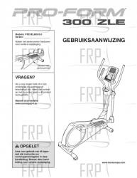 USER'S MANUAL, DUTCH - Image USER'S MANUAL, DUTCH - Image