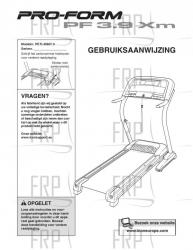 USER'S MANUAL, DUTCH - Image USER'S MANUAL, DUTCH - Image