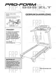 USER'S MANUAL, DUTCH - Image USER'S MANUAL, DUTCH - Image