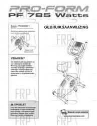 USER'S MANUAL, DUTCH - Image USER'S MANUAL, DUTCH - Image