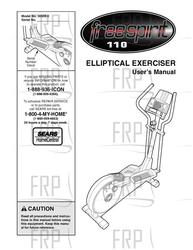 Manual, Owner's, English - Product Image Manual, Owner's, English - Product Image