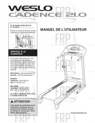 USER'S MANUAL,FRENCH - Image