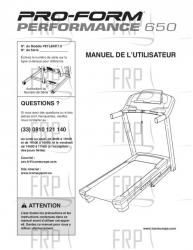 USER'S MANUAL,FRENCH - Image USER'S MANUAL,FRENCH - Image