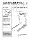 6068294 - USER'S MANUAL, FRENCH - Image