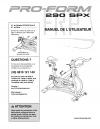 6064002 - USER'S MANUAL, FRENCH - Image