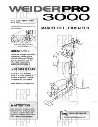 USER'S MANUAL - FRENCH - Image USER'S MANUAL - FRENCH - Image