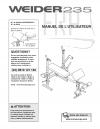 6064369 - USER'S MANUAL - FRENCH - Image