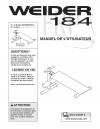 6064538 - USER'S MANUAL - FRENCH - Image