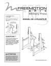 6065127 - USER'S MANUAL, FRENCH - French OM