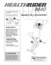 6069683 - USER'S MANUAL, FRENCH - Image