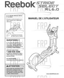 Manual, Owner's, FRENCH - Product Image