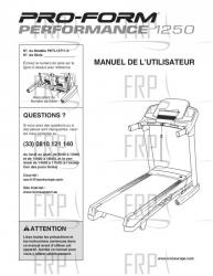 USER'S MANUAL, FRNCH - Image