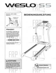 USER'S MANUAL - GERMAN - Image USER'S MANUAL - GERMAN - Image