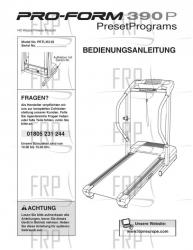 USER'S MANUAL, GERMAN - Image USER'S MANUAL, GERMAN - Image