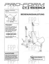 USER'S MANUAL - GERMAN - Image USER'S MANUAL - GERMAN - Image