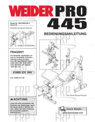 USER'S MANUAL, GERMAN - Image USER'S MANUAL, GERMAN - Image