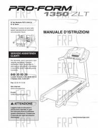 USER'S MANUAL, ITALIAN - Image USER'S MANUAL, ITALIAN - Image