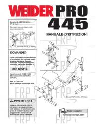 USER'S MANUAL, ITALIAN - Image USER'S MANUAL, ITALIAN - Image