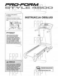 USER'S MANUAL, POLISH - Image USER'S MANUAL, POLISH - Image