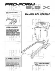 USER'S MANUAL - SPANISH - Image USER'S MANUAL - SPANISH - Image