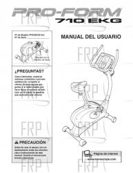 USER'S MANUAL, SPANISH - Image USER'S MANUAL, SPANISH - Image