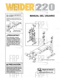 USER'S MANUAL, SPANISH - Image USER'S MANUAL, SPANISH - Image
