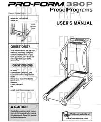 Manual, Owner's, UK - Product Image Manual, Owner's, UK - Product Image