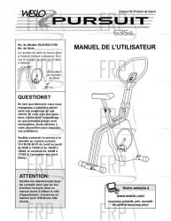 WLEVEX13790 French Owner's Manual - Image